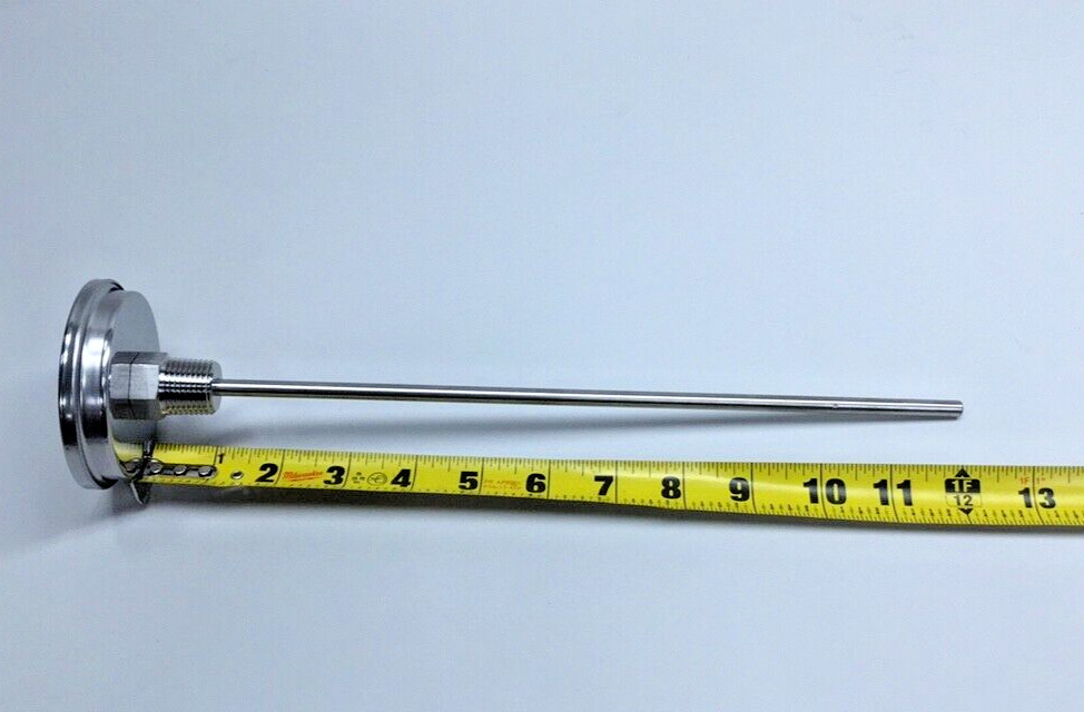 Durac B61310-8900-RMD Thermometer 0-250F /120C H-B Instrument 613108900/13201390