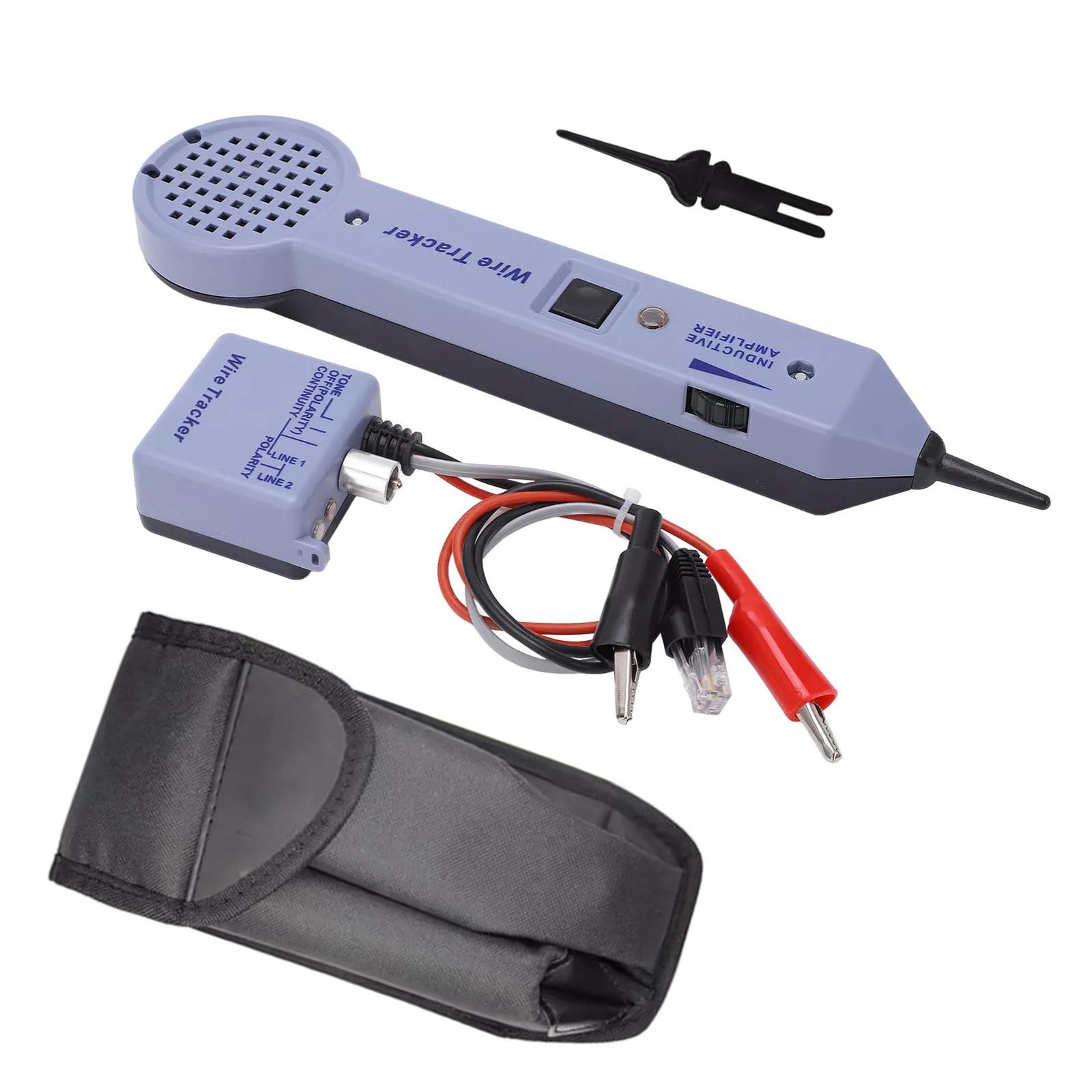 New Tone Generator Set Wire Tracer Kit Features LED Indicator Proximity Lighting