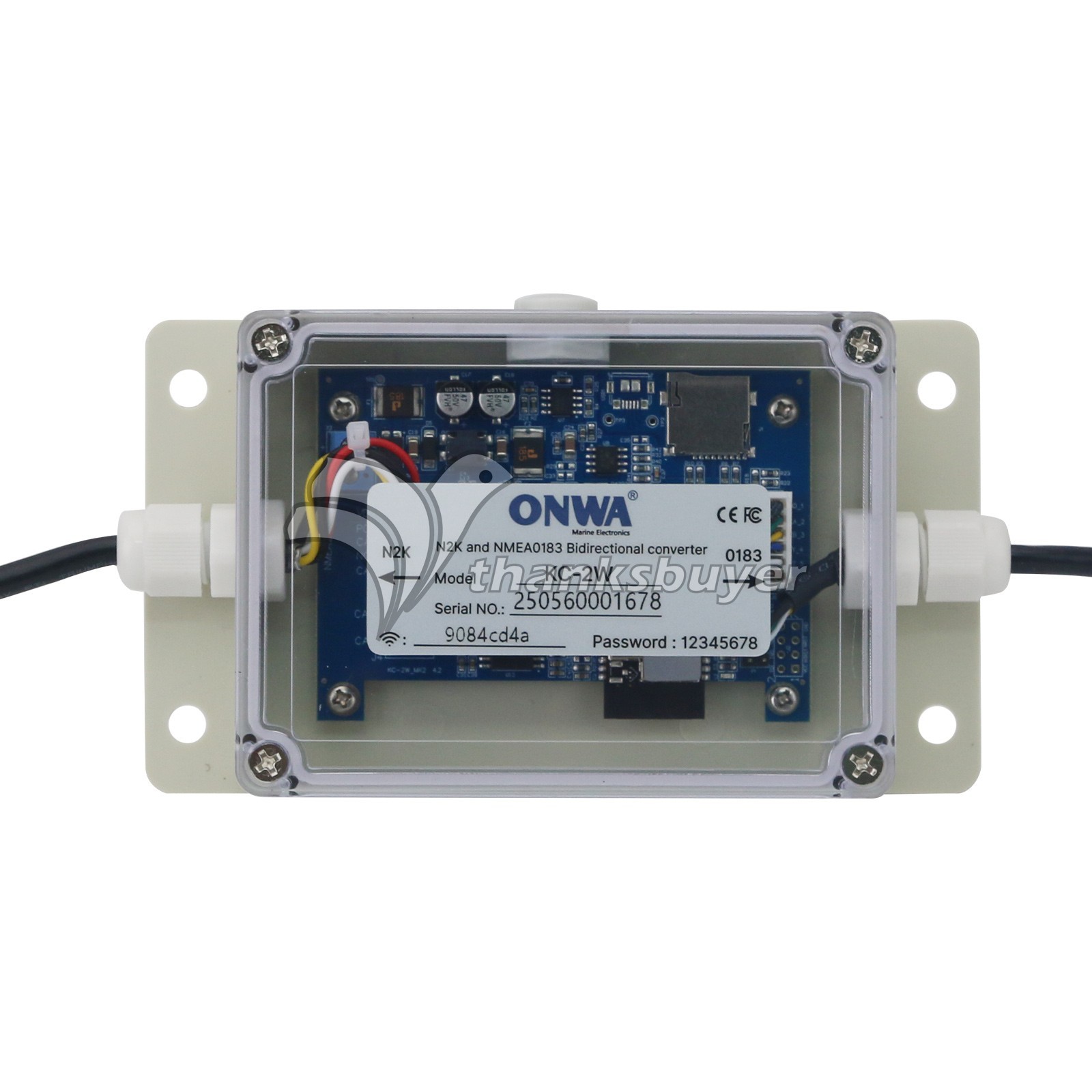 ONWA KC-2W Converter N2K (NMEA2000) and NMEA0183 Bidirectional Converter Wifi