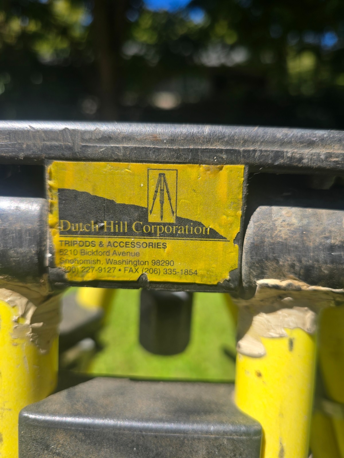 Dutch Hill Lightweight Heavy Duty Composite Land Surveyors Tripod