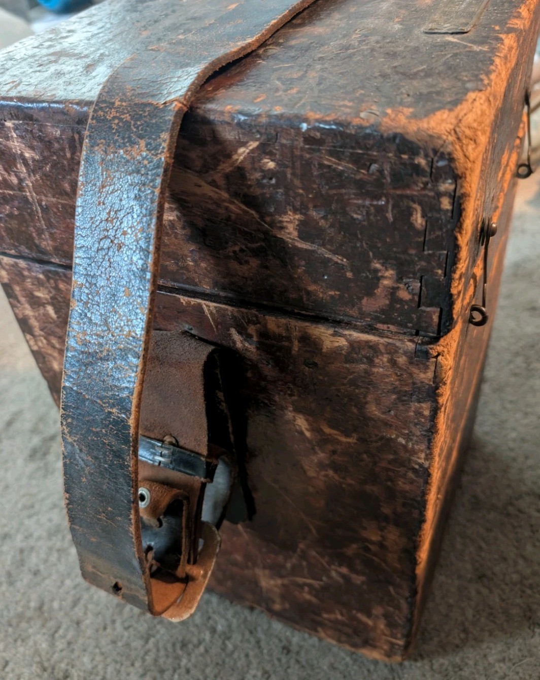 W.L. & E. Gurley Surveyor Transit .96ft Engineering Wood Box Vintage PLZ READ!