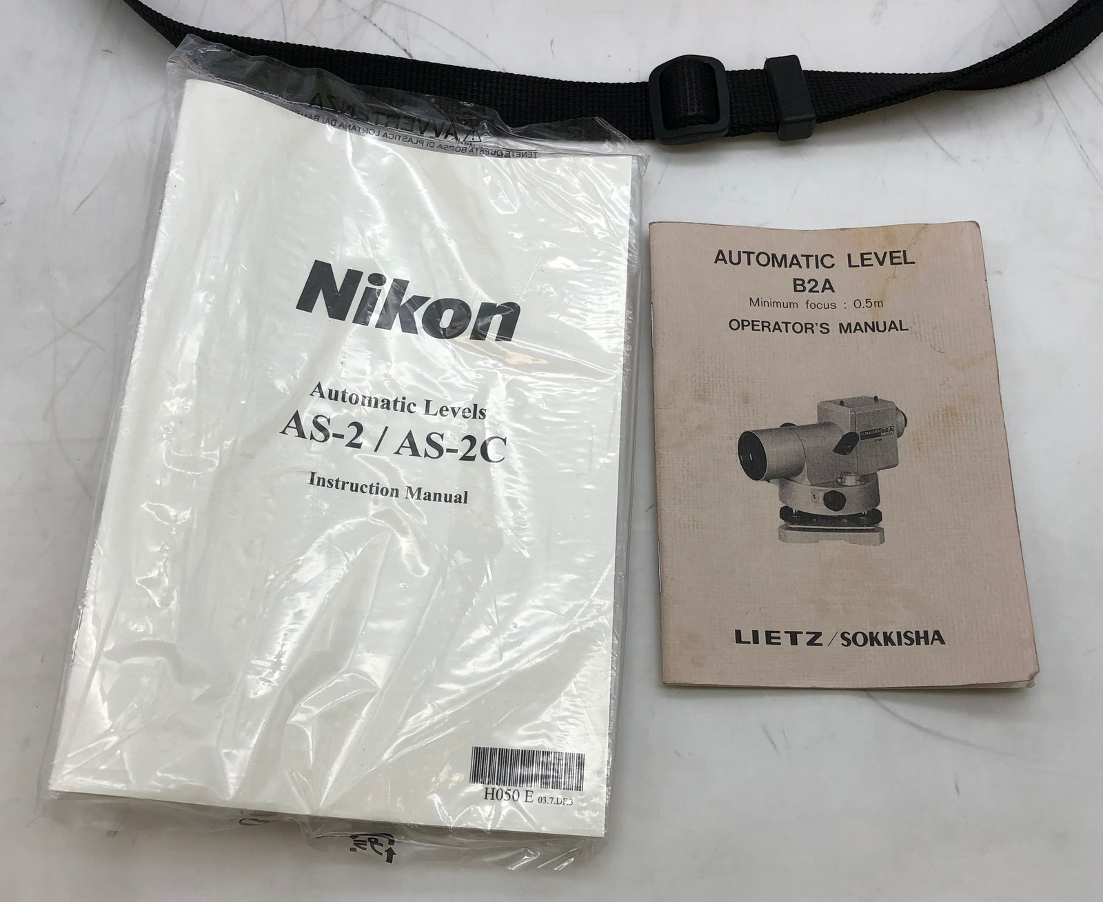 NIKON AS-2 Automatic Level 360 Degree Surveying Instrument W/Hard Orange Case