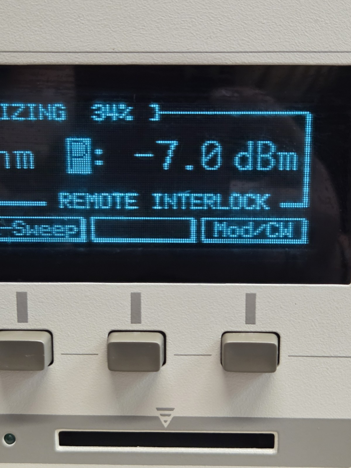 Agilent/ HP 8168F 1435-1597 nm Tunable Laser Power Supply UNLOCKED