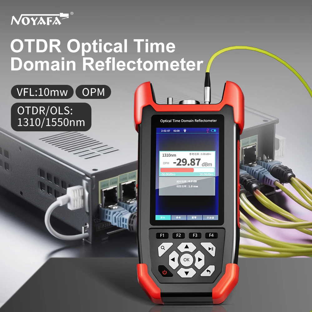 3.5in LCD Screen Fiber Tester 1310/1550nm Optical Time Domain Reflectometer