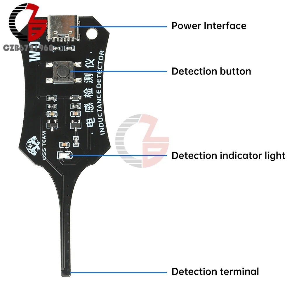 Universal Inductance Tester W01 Inductor Detectors With Compactly Construction