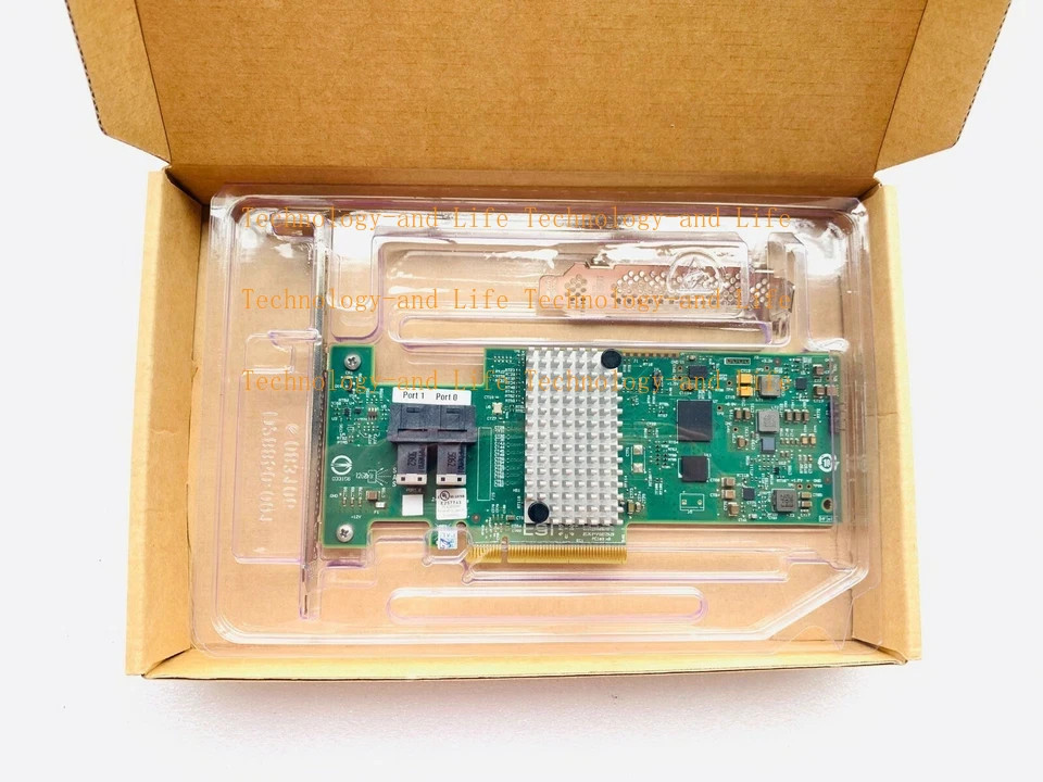 New LSI 9302-8I SAS3008 IT Mode 12Gb SAS HBA