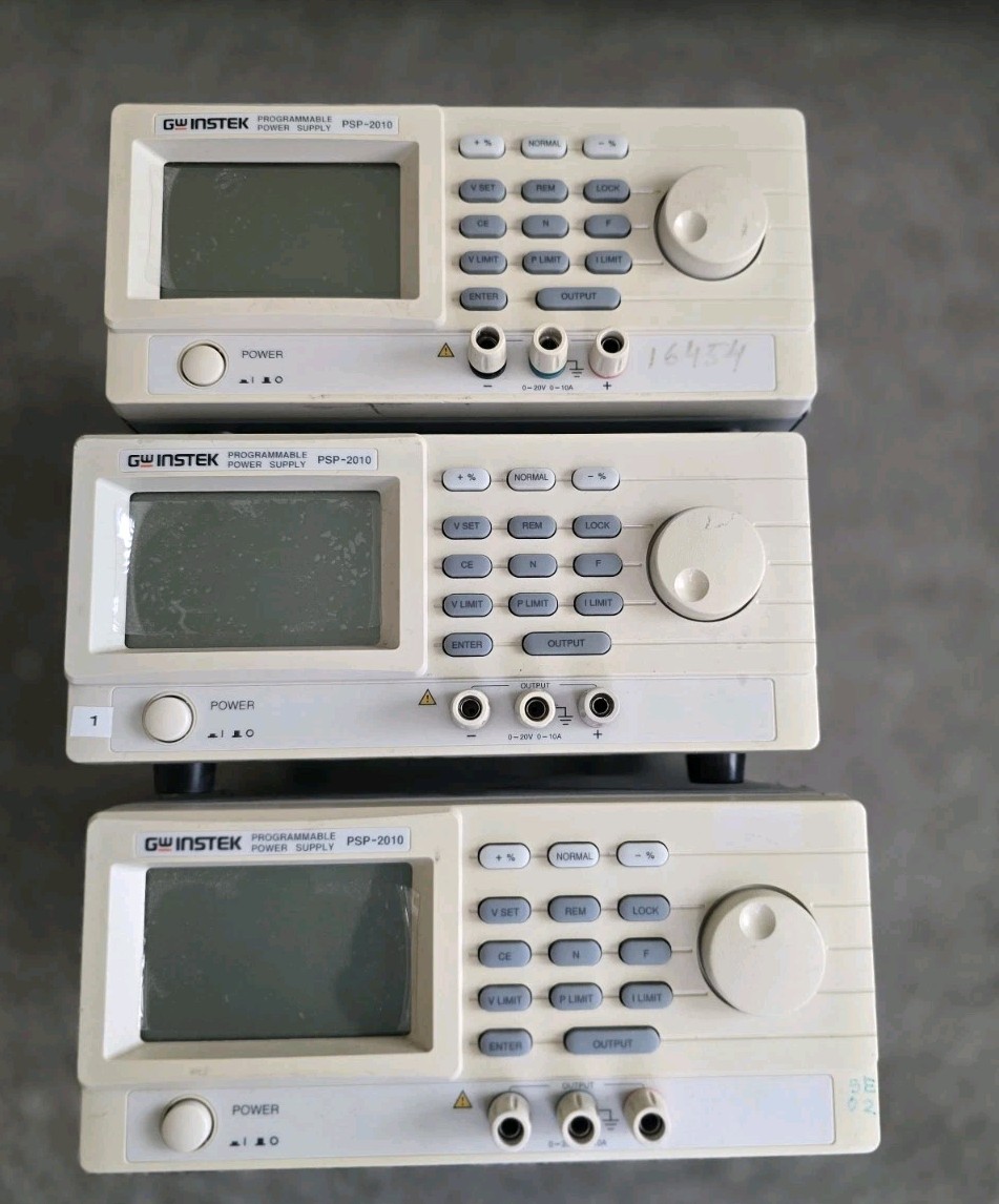 GW Instek PSP-2010 0-20V, 0-10A DC Power Supply