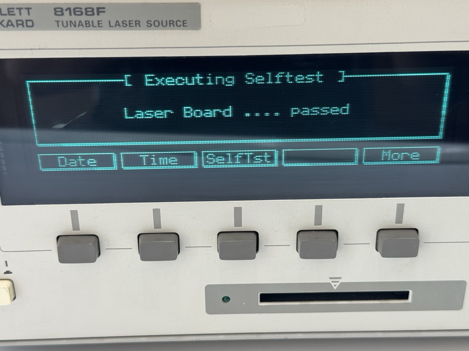 Keysight Agilent HP 8168F Tunable Laser Source 1450nm to 1590nm Unlocked