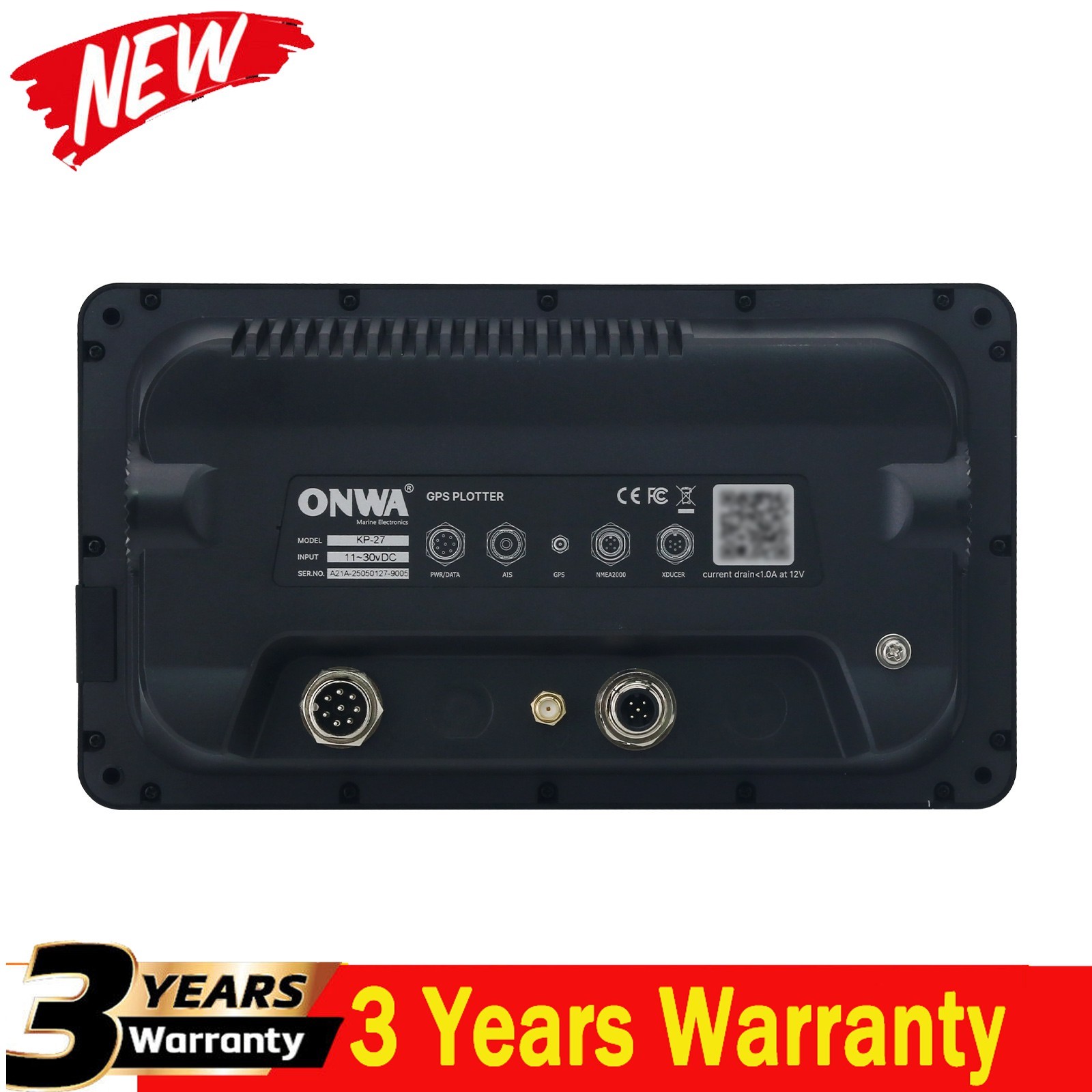 ONWA 5in /7in LCD Marine GPS Chart Plotter GPS+Beidou/Option Galileo/Glonass