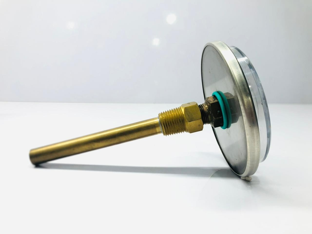 QUALITROL CORP DAL-104-8 0-120 *C LIQUID TEMPERATURE GUAGE FREE FAST SHIP