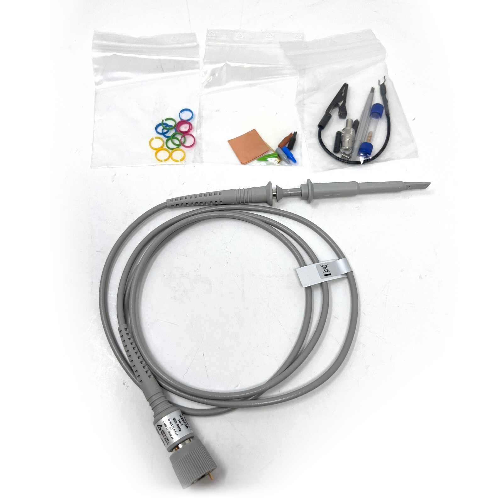 Keysight N2873A Passive Probe 10:1 500MHz with N2873-60001 Kit – Made in Germany