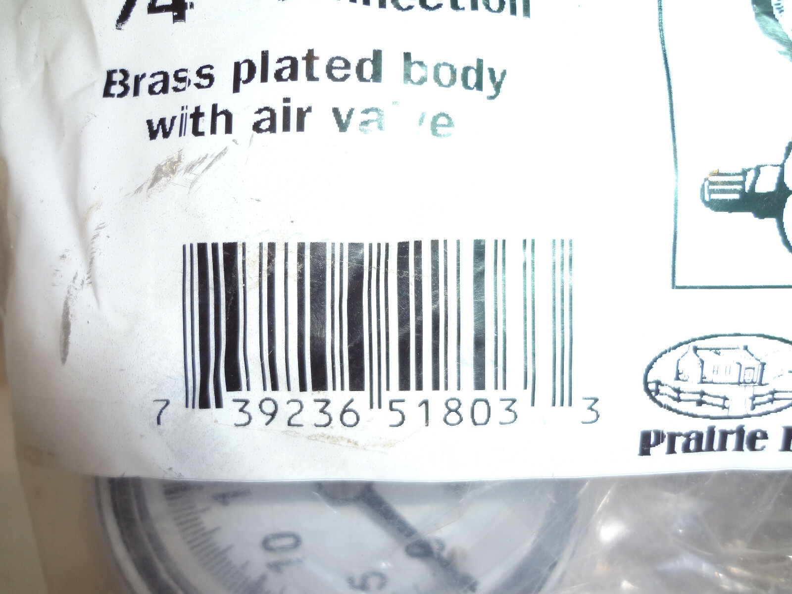 PHP Prairie Home Products 30 LB. Gas Test Gauge 3/4″ FIP 51803