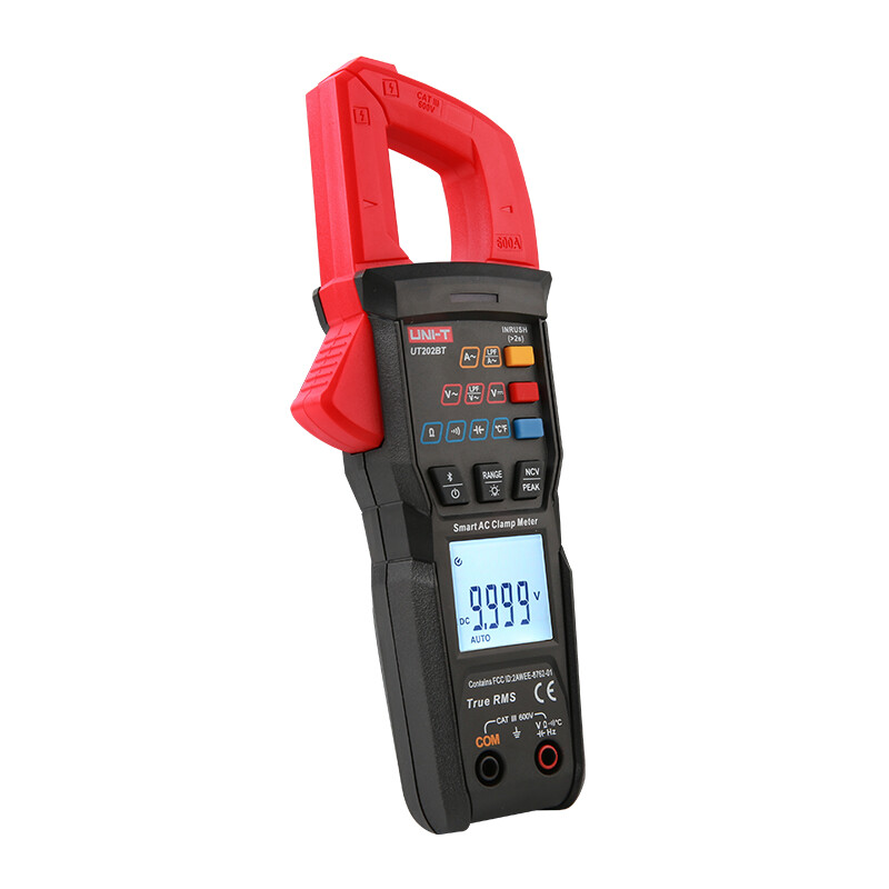 UNI-T Clamp Meter Digital Multimeter Bluetooth T-RMS L.P.F Inrush Current Tester