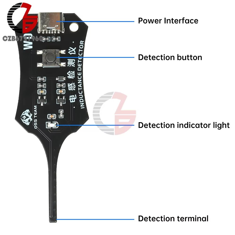 Universal Inductance Tester W01 Inductor Detectors With Compactly Construction