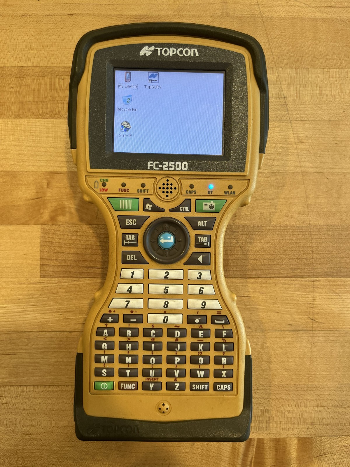 Topcon FC-2500 Data Collector | Unlocked SurvCE 4.02 & TopSurv 8