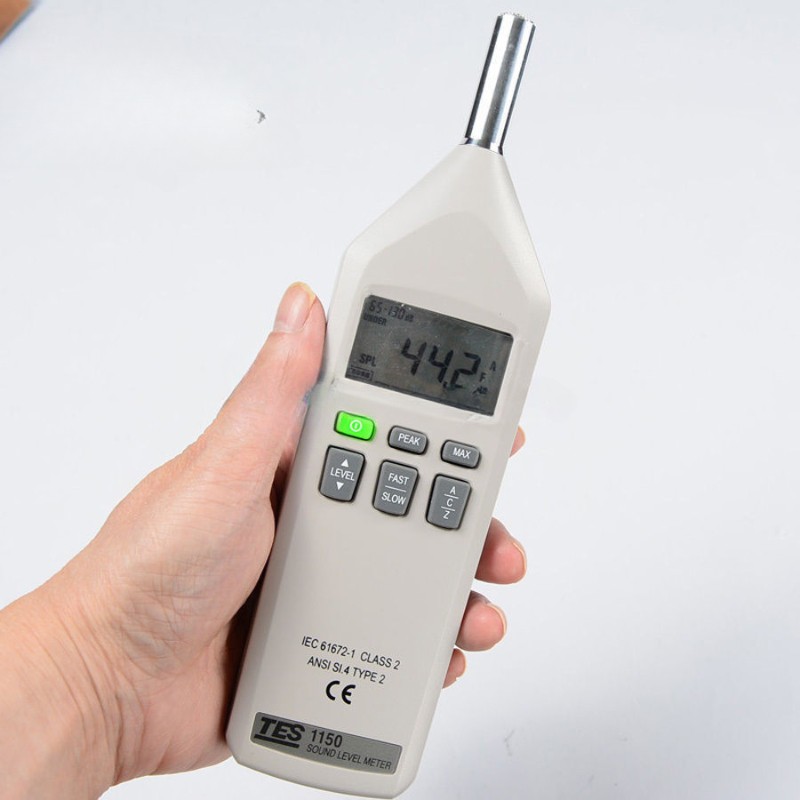 1PC NEW TES-1150 Digital Sound Level Meter（30 To 130dB) Warranty for One Year#