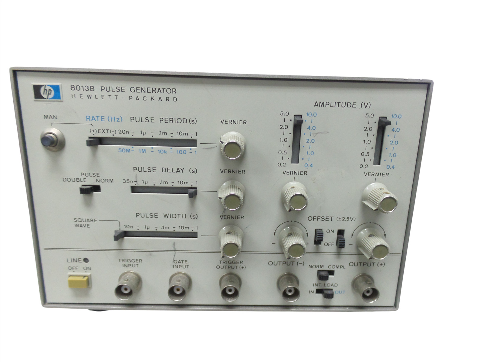 HP Hewlett Packard 8013B Pulse Generator – Free Shipping