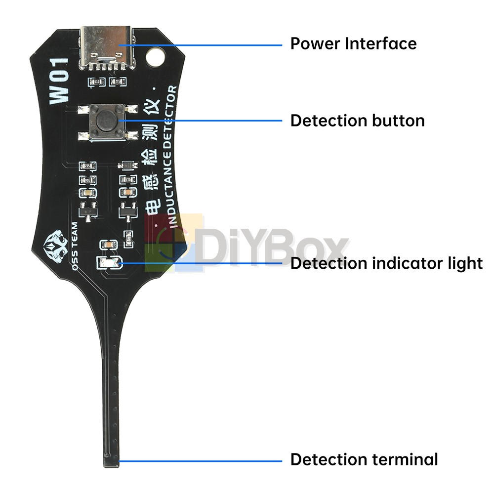 Motherboard Coil Tester Inductance Detector Electromagnetic Induction Repairs