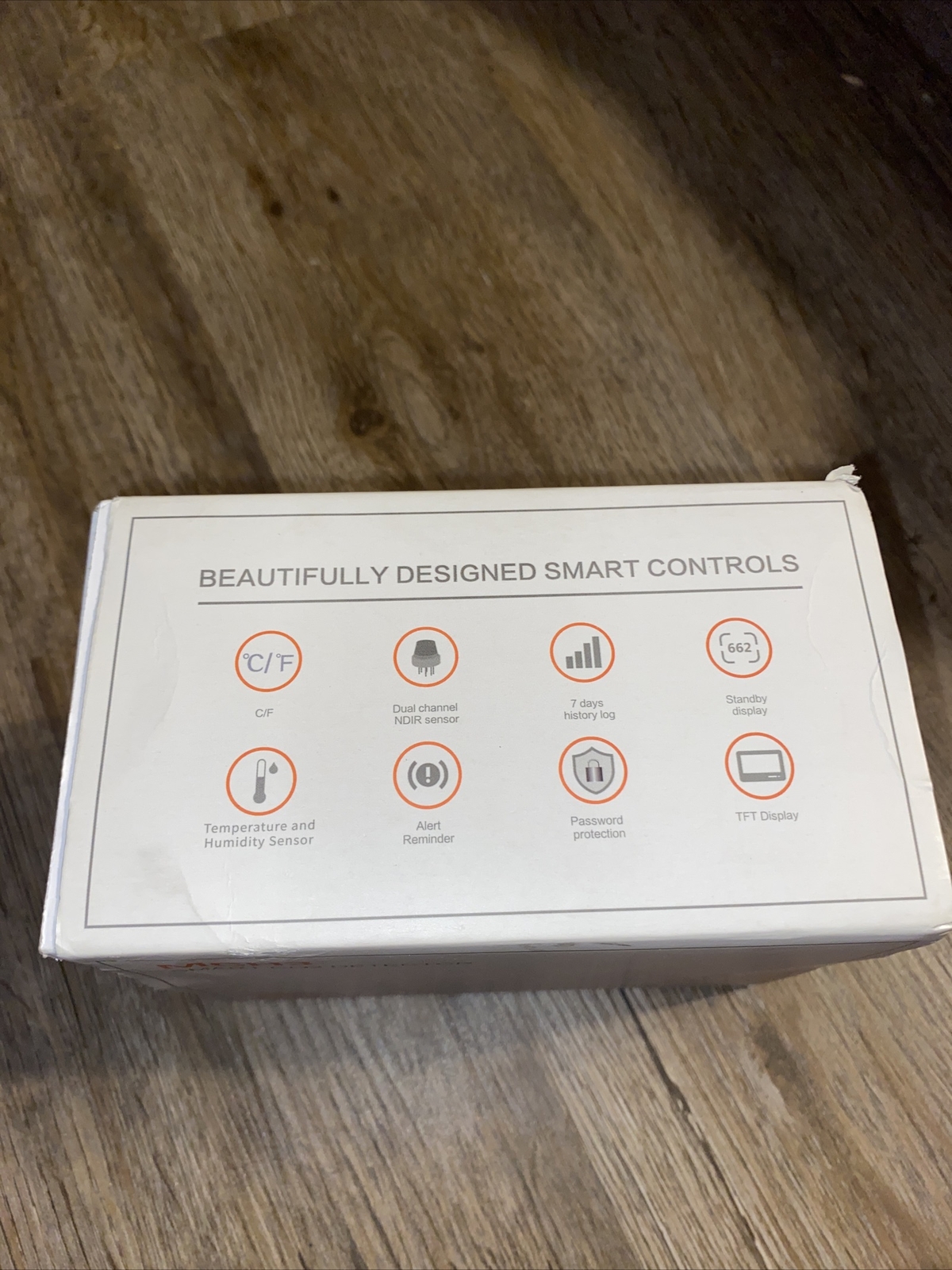 MCH3 3.5” Touchscreen CO2 Meter, White, NIB