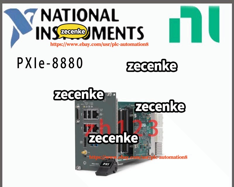 NI PXIe-8880 783513-0518 PXIe, 2.3 GHz Octa-core PXI Controller – PXie-8880 is a