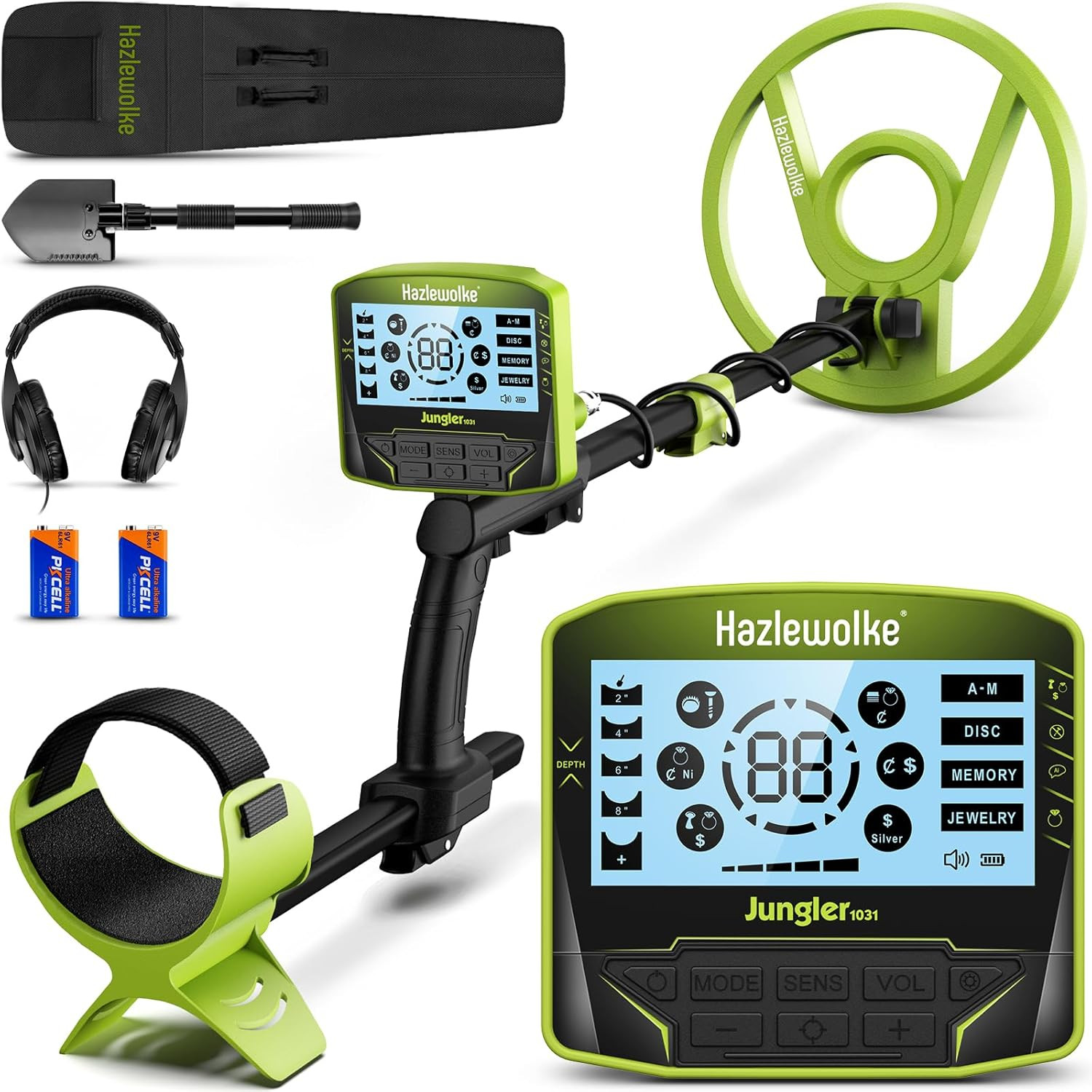Metal Detector for Adults, 5 Professional Mode with Higher Accuracy 10” Waterpro