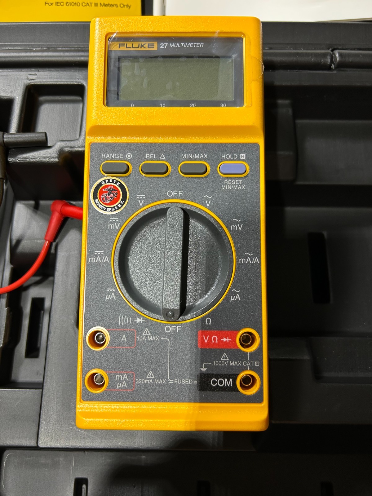 BRAND NEW Fluke 27 Rugged Digital Handheld Multimeter 3200-count