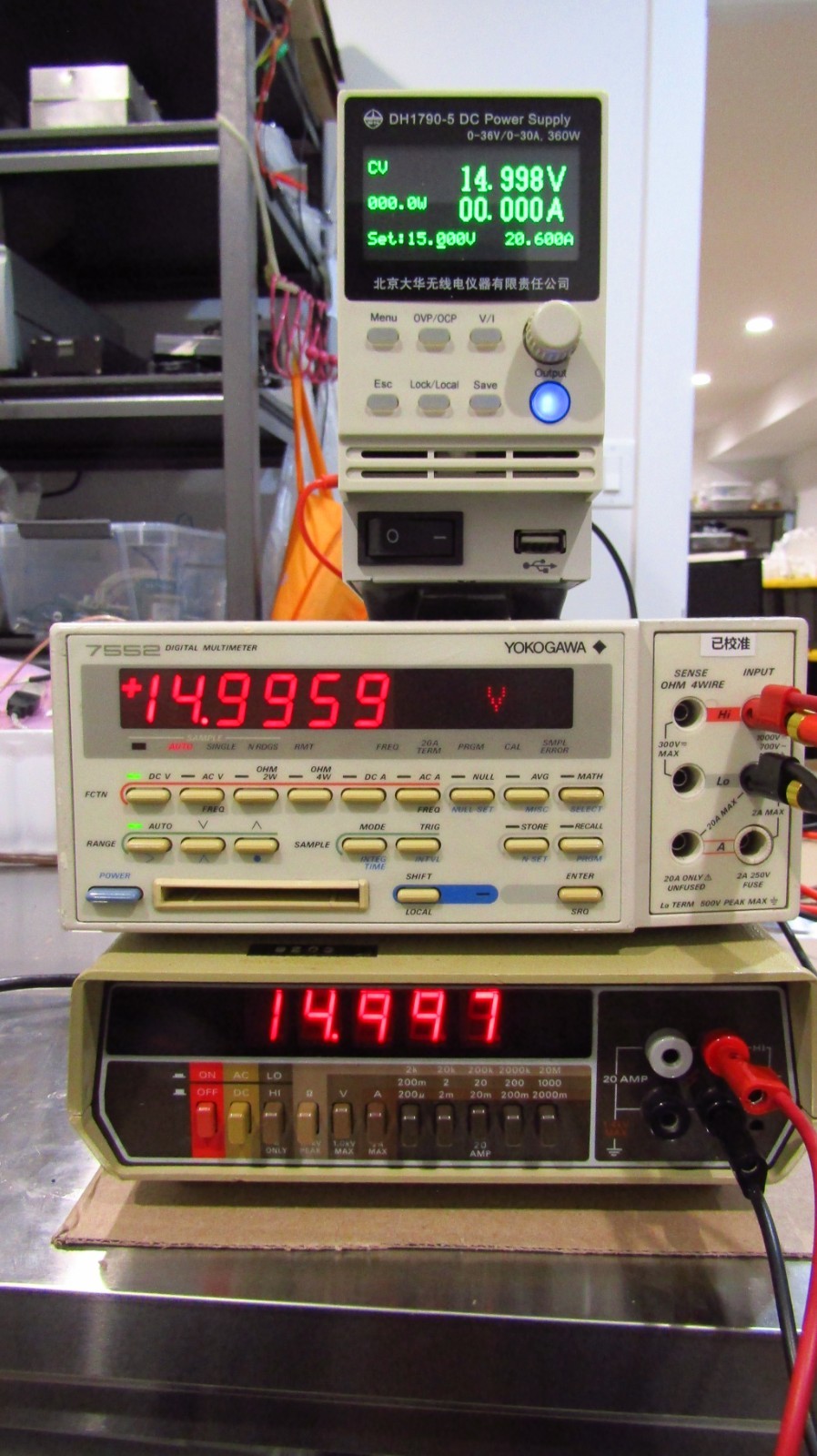 Keithley 179-20A Multimeter, 20A current test meter, with test lead (30A)