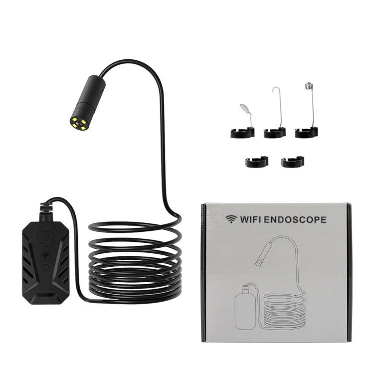 F230 IP68 Waterproof Autofocus WIFI Endoscope Inspection Camera, Length: 5m, Len