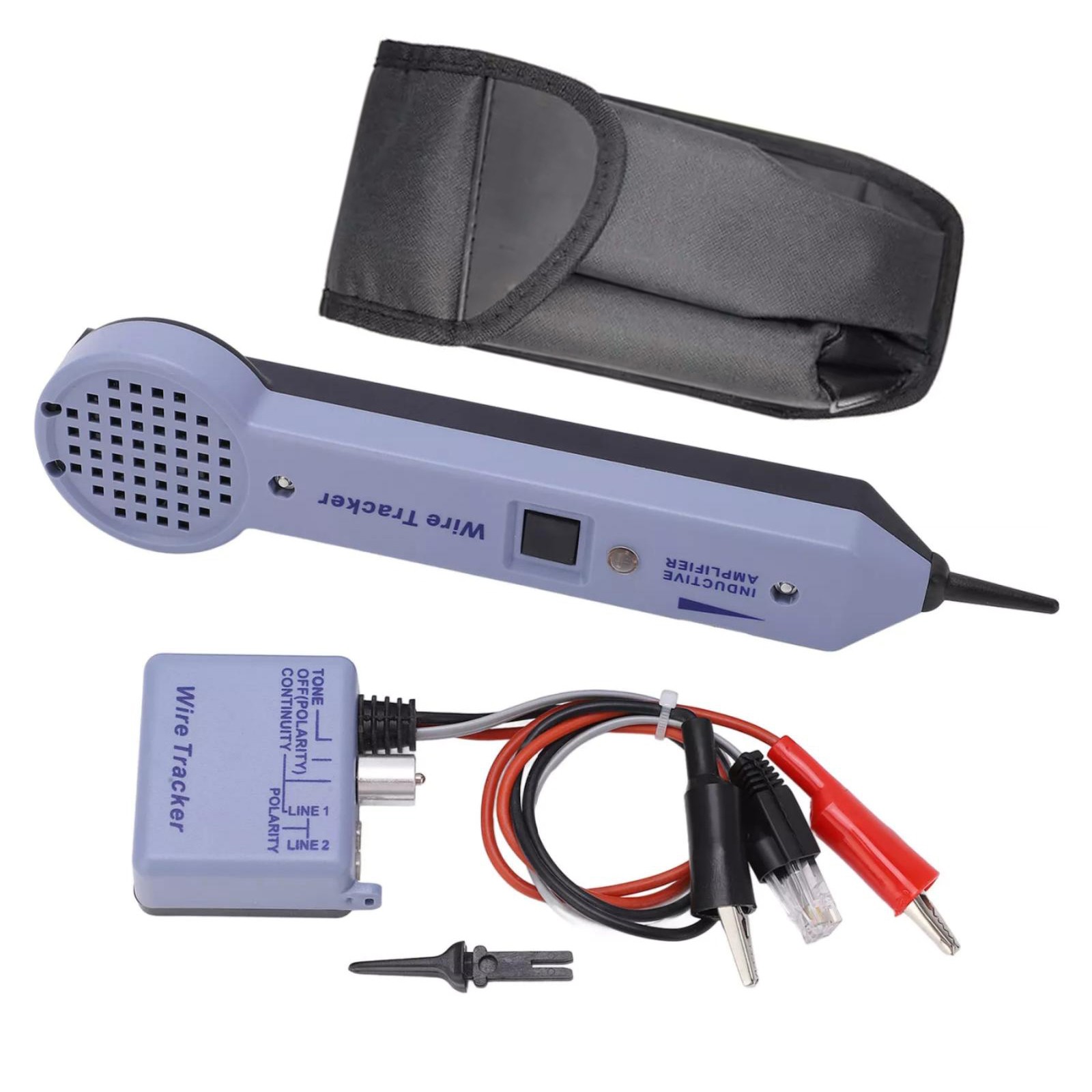 New Tone Generator Set Wire Tracer Kit Features LED Indicator Proximity Lighting