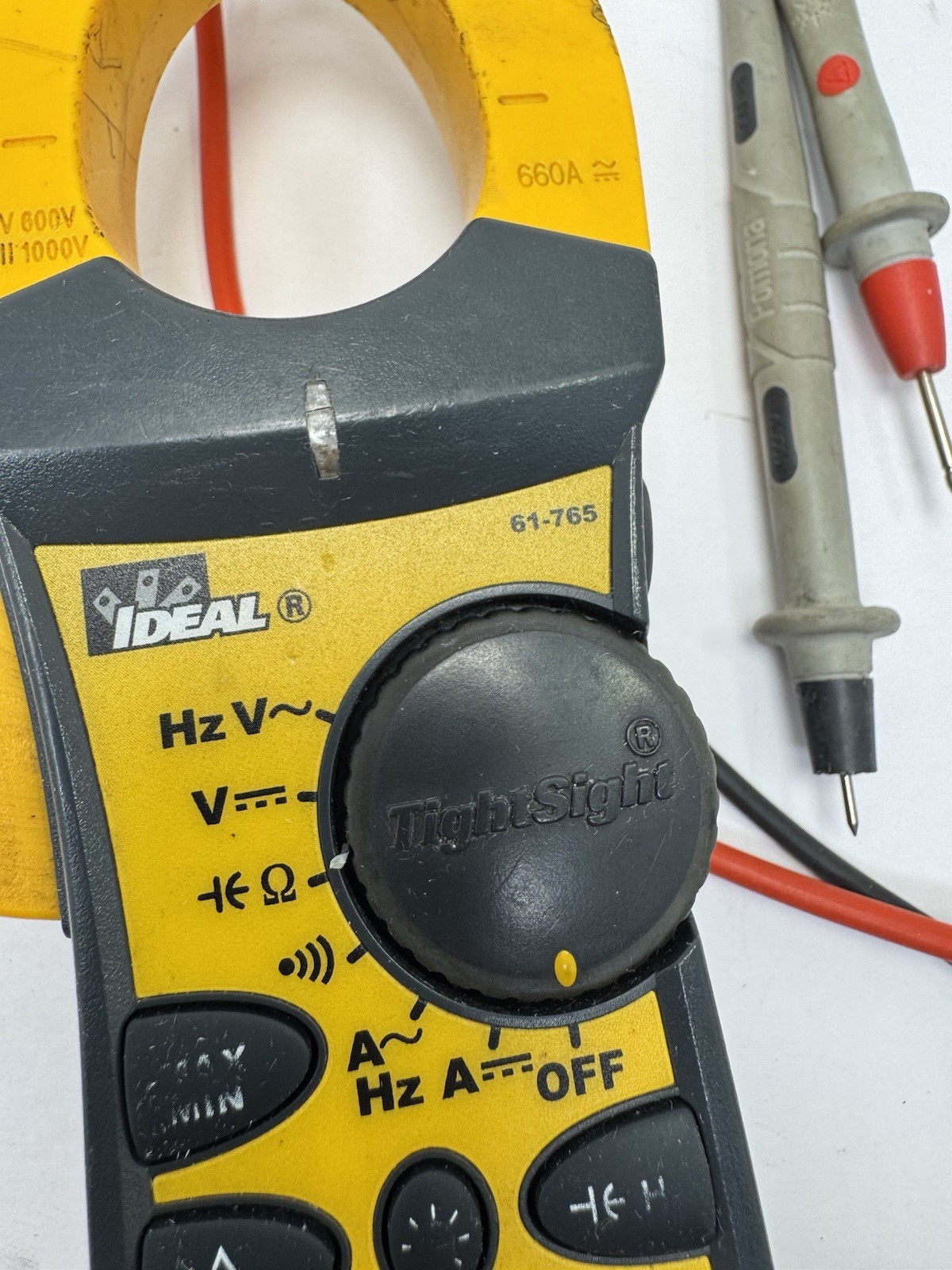 Ideal 61-765 660A 1000V AC DC TightSight Clamp MeterTRMS Capacitance Frequency