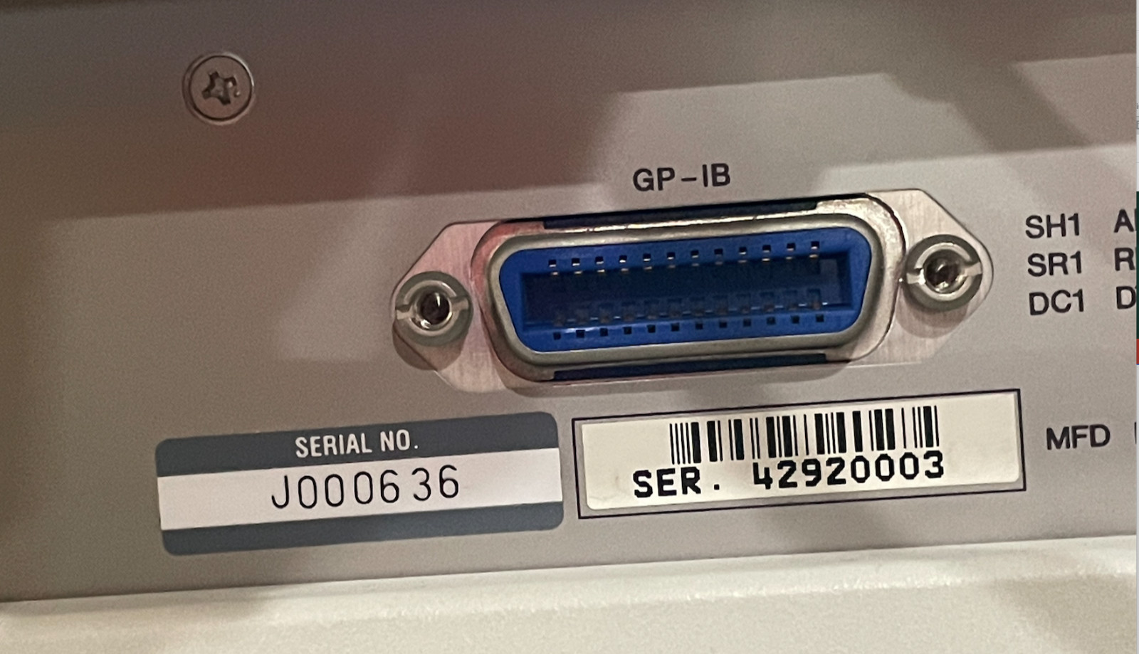 Advantest D3186 Pulse Pattern Generator 12 Gb/s