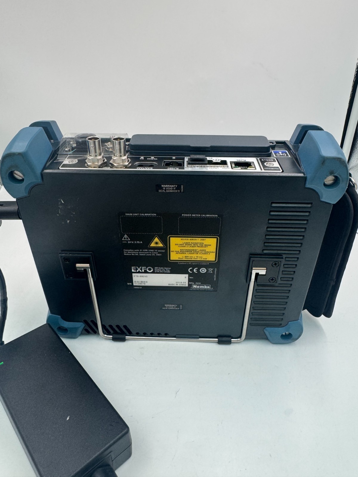 EXFO FTB-1 Handheld Modular Test Platform Mainframe Unit Touchscreen UK VAT