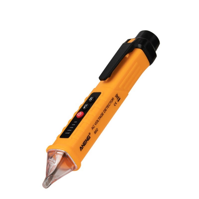 12-1000V LED Electric Live Wire Tester Pen Non-Contact AC Voltage Detector Pen