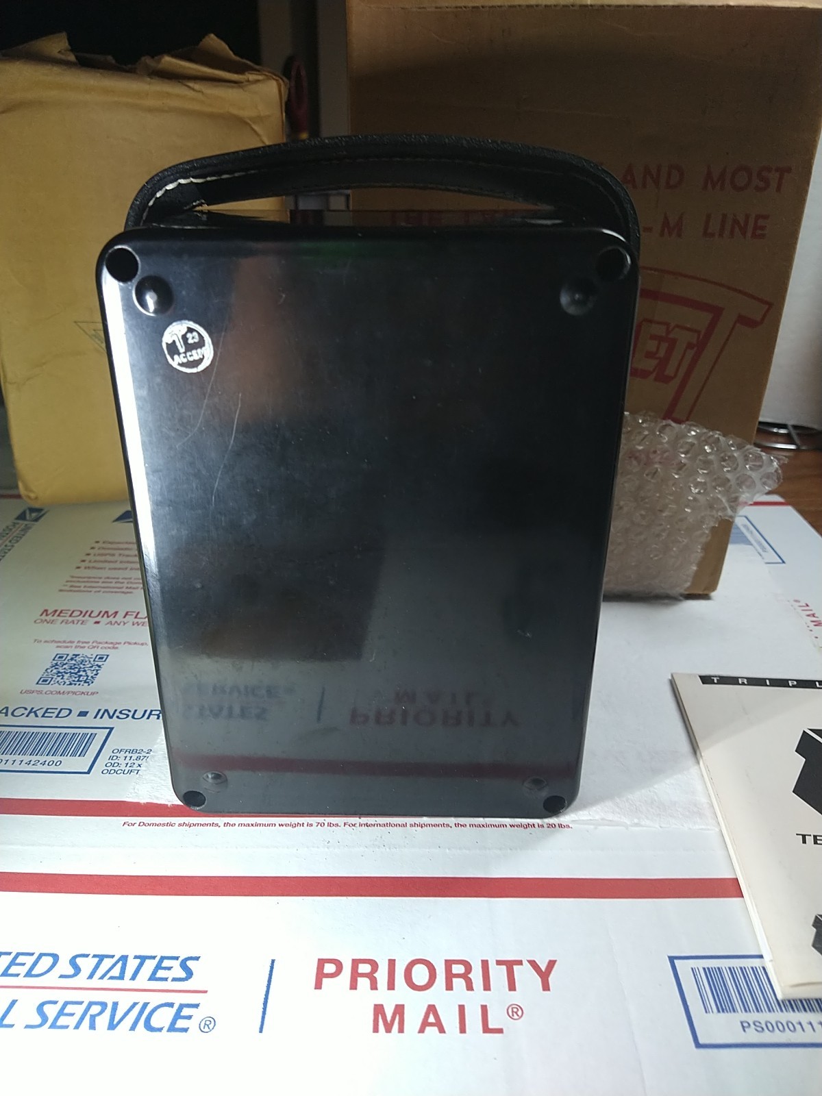 TRIPLETT VOLT OHMS METER 630-NA NEVER USE FOR COLLECTORS PEOPLE WITH ORIGINAL BO