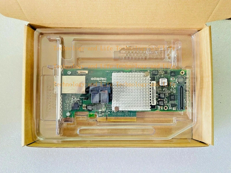 New ADAPTEC RAID 8885 12Gb SAS Controller ASR-8885 +AFM-700 BBU