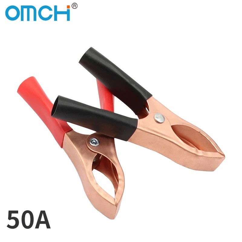 Heavy Duty 150A Crocodile Battery Clamps Alligator Test Connector Jumper Leads
