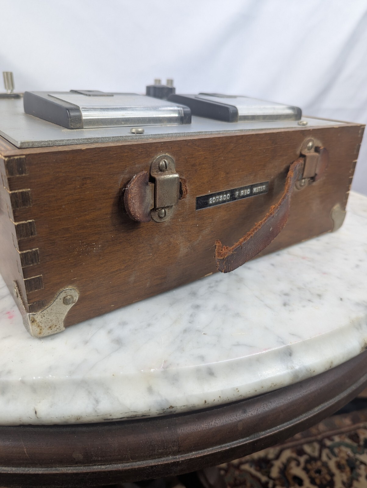 Vintage 1956 Stromberg Carlson Portable Test Set 207300 Frequency Volt Meter