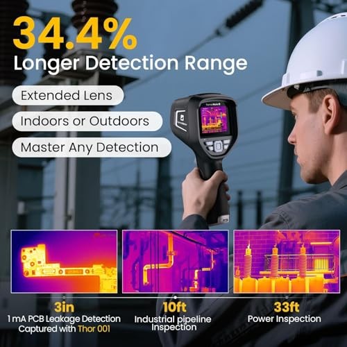 Thermal Master Handheld Thermal Camera 512×384 3.5in