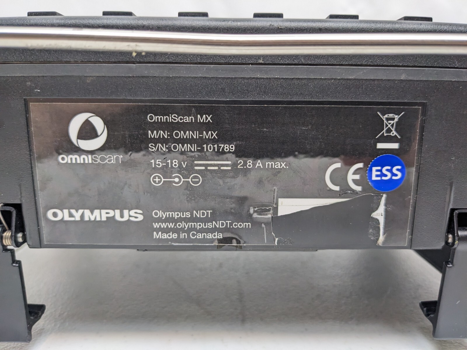 Olympus OmniScan MX Phased Array Eddy Current Flaw Detector