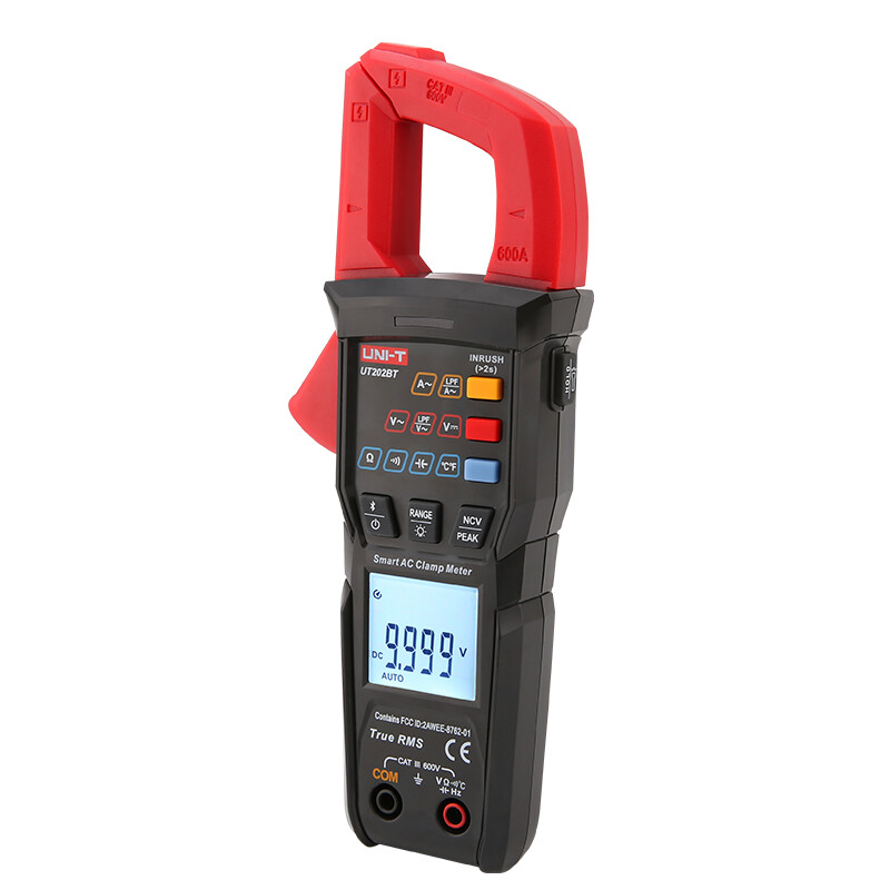 UNI-T Clamp Meter Digital Multimeter Bluetooth T-RMS L.P.F Inrush Current Tester