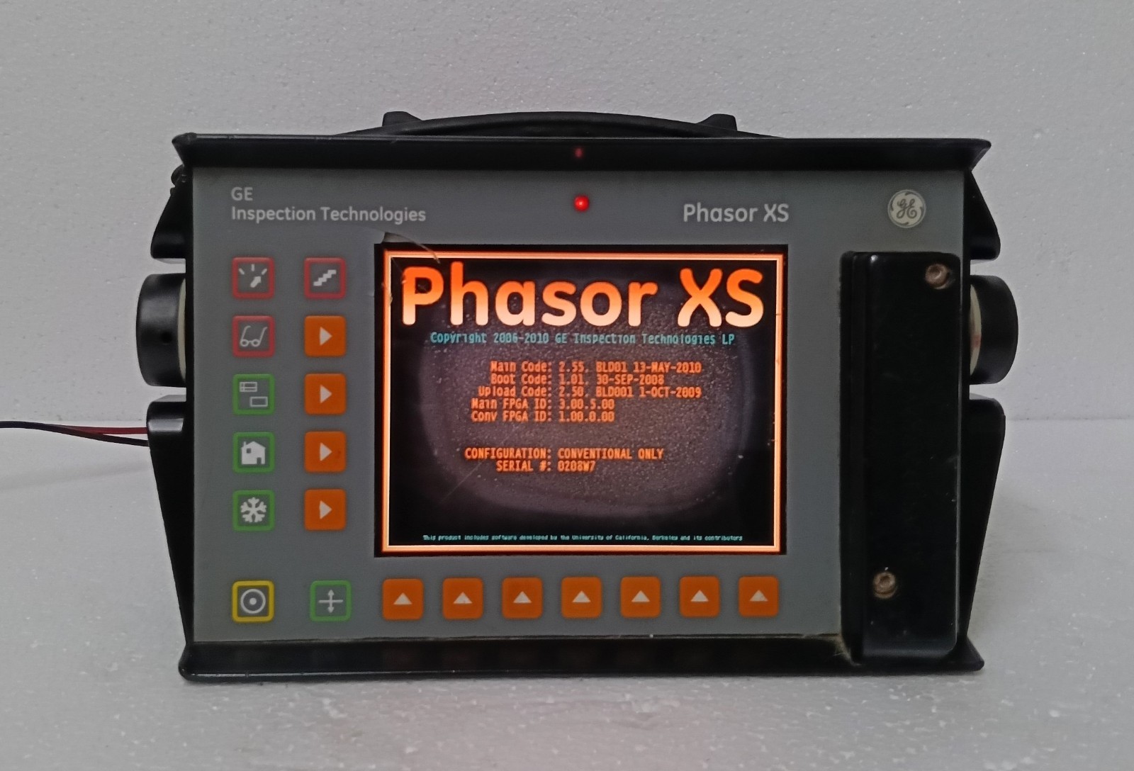GE INSPECTION PHASOR XS PHASED ARRAY ULTRASONIC FLAW DETECTOR 021N41 15W