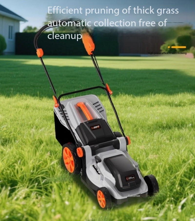 Electric Lawnmower Push-Type Lawn Mower Grass Trimmer