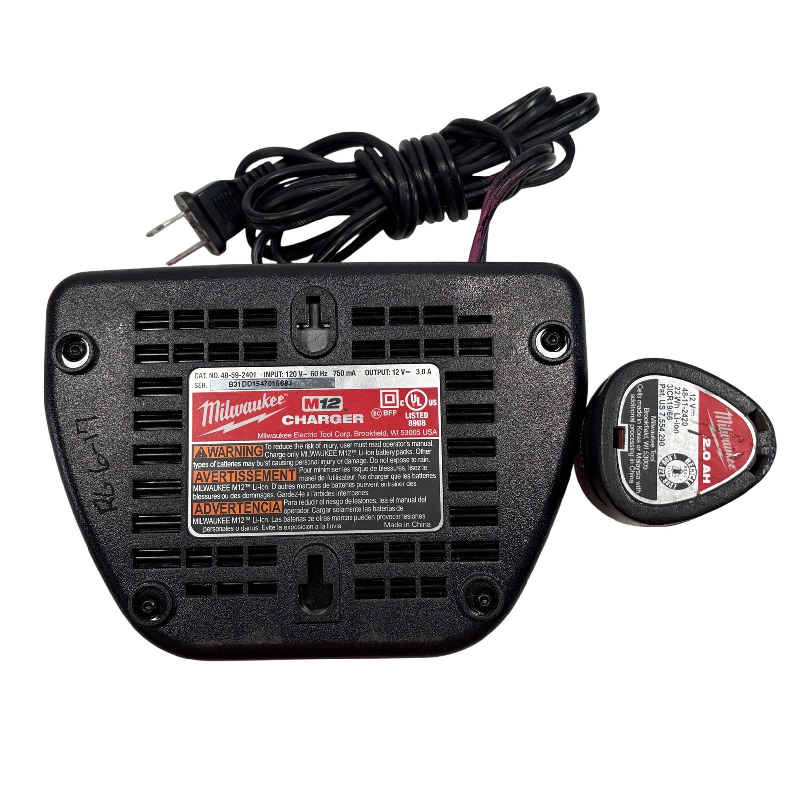 Milwaukee 2313-20 12V Cordless M-SPECTOR 360 Rotating Inspection Scope Camera