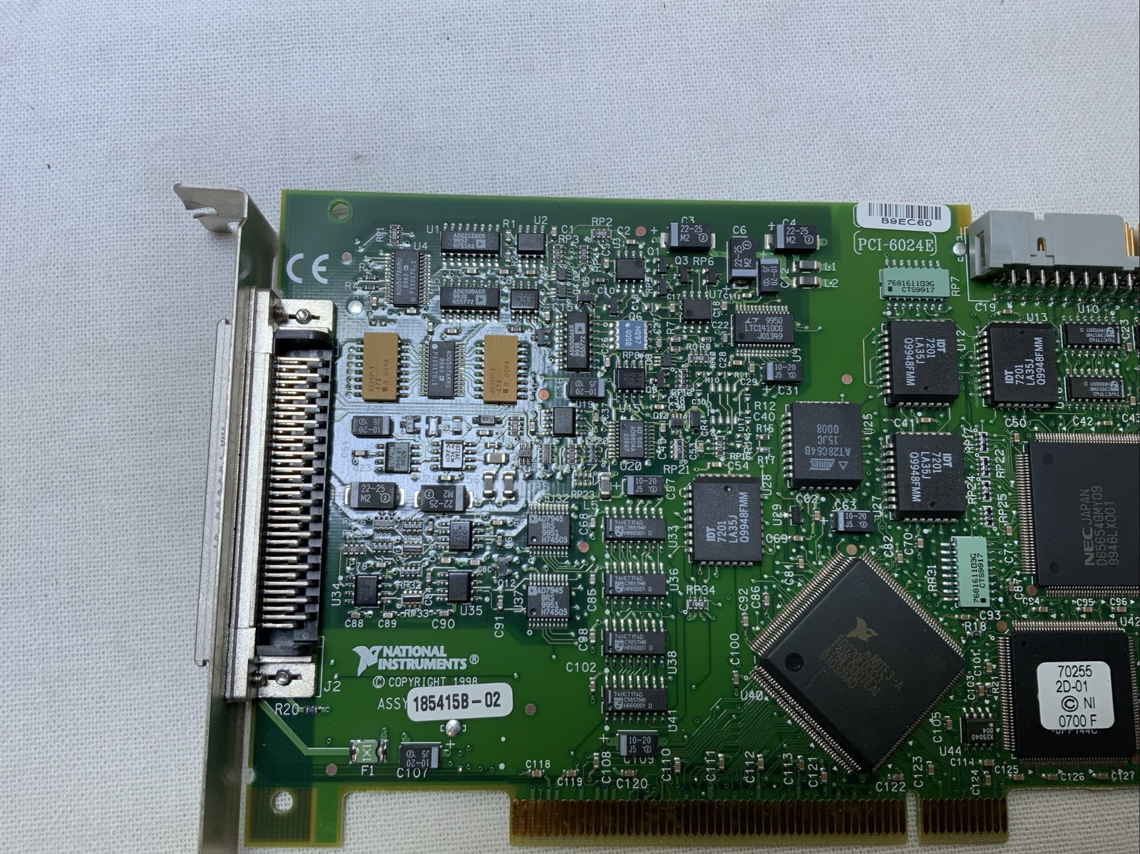National Instrument PCI-6024E Multifunction I/O DAQ Device