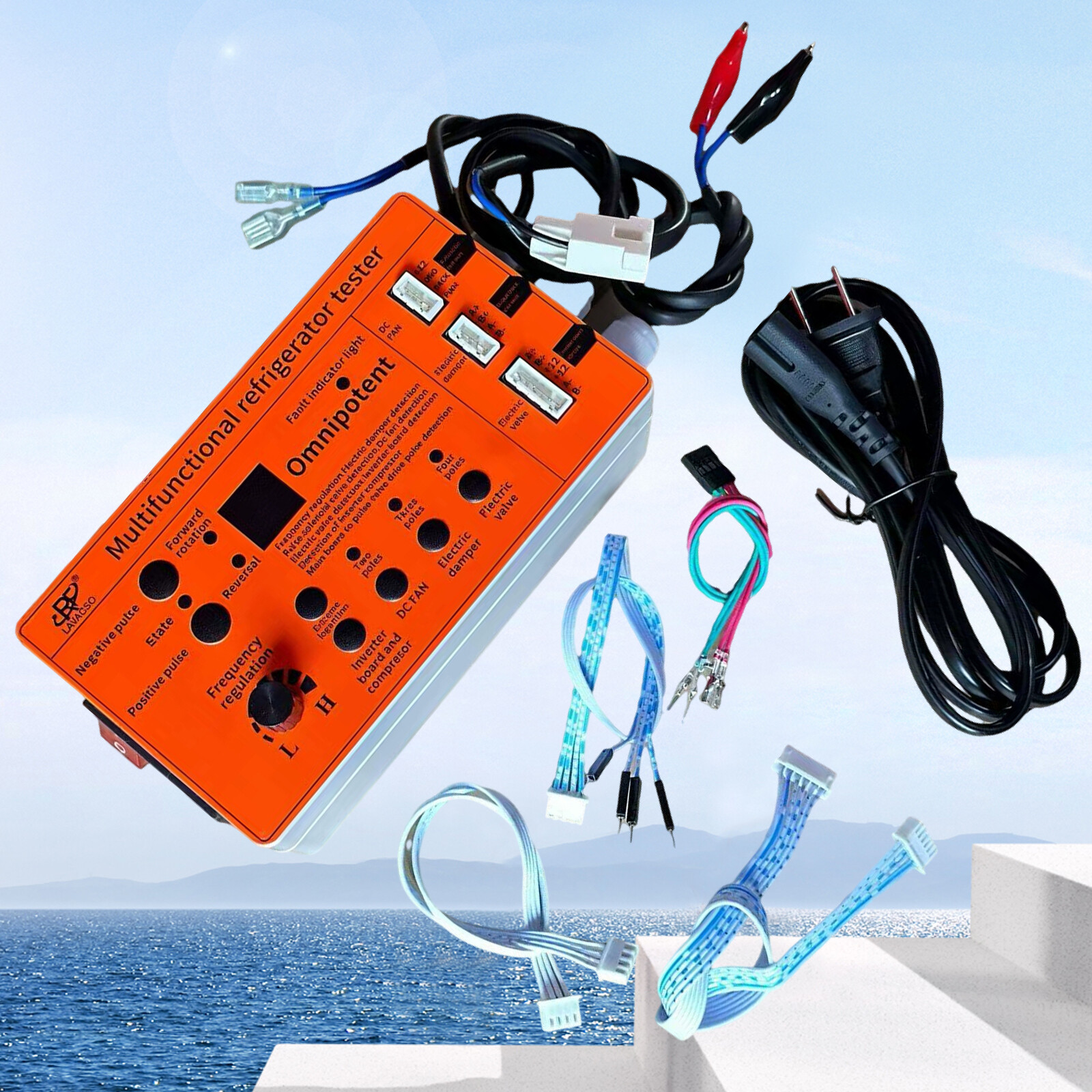 8 In 1 Inverter Refrigerator Detector Multifunctional Refrigerator Tester Set1L