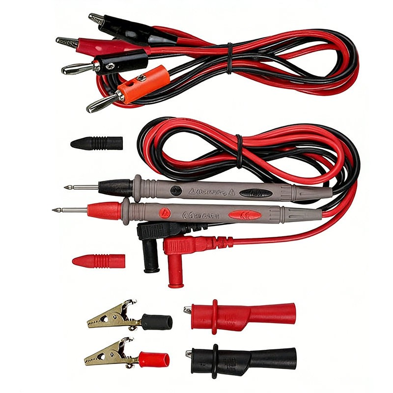 FOR Fluke Meter Electrical Alligator Clip Probes 1000V 20A Multimeter Test Leads