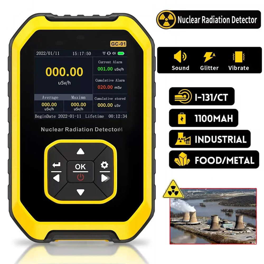 Portable Nuclear Radiation Detector GM Geiger Counter β/γ/X-Ray Dosimeter