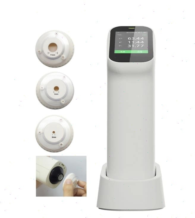 Digital Color Difference Meter with 3 Apertures LED UV Dual Optical Path Design