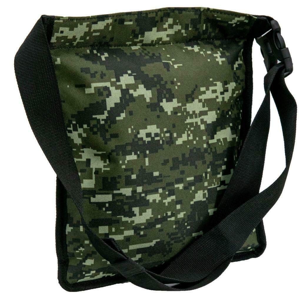 CKG Metal Detecting Pouch Bag Storage Carry Waist Case Portable Camouflage