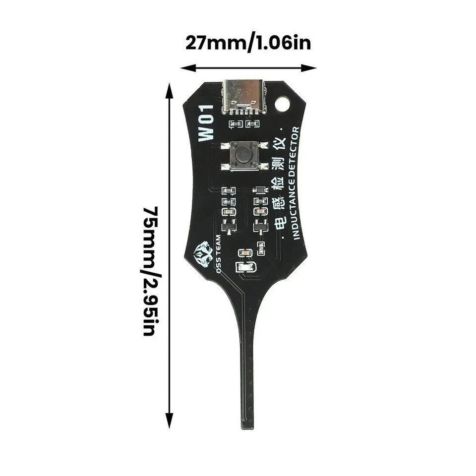 Universal-Inductance Tester W01 Inductor Detectors With Compactly Construction-U